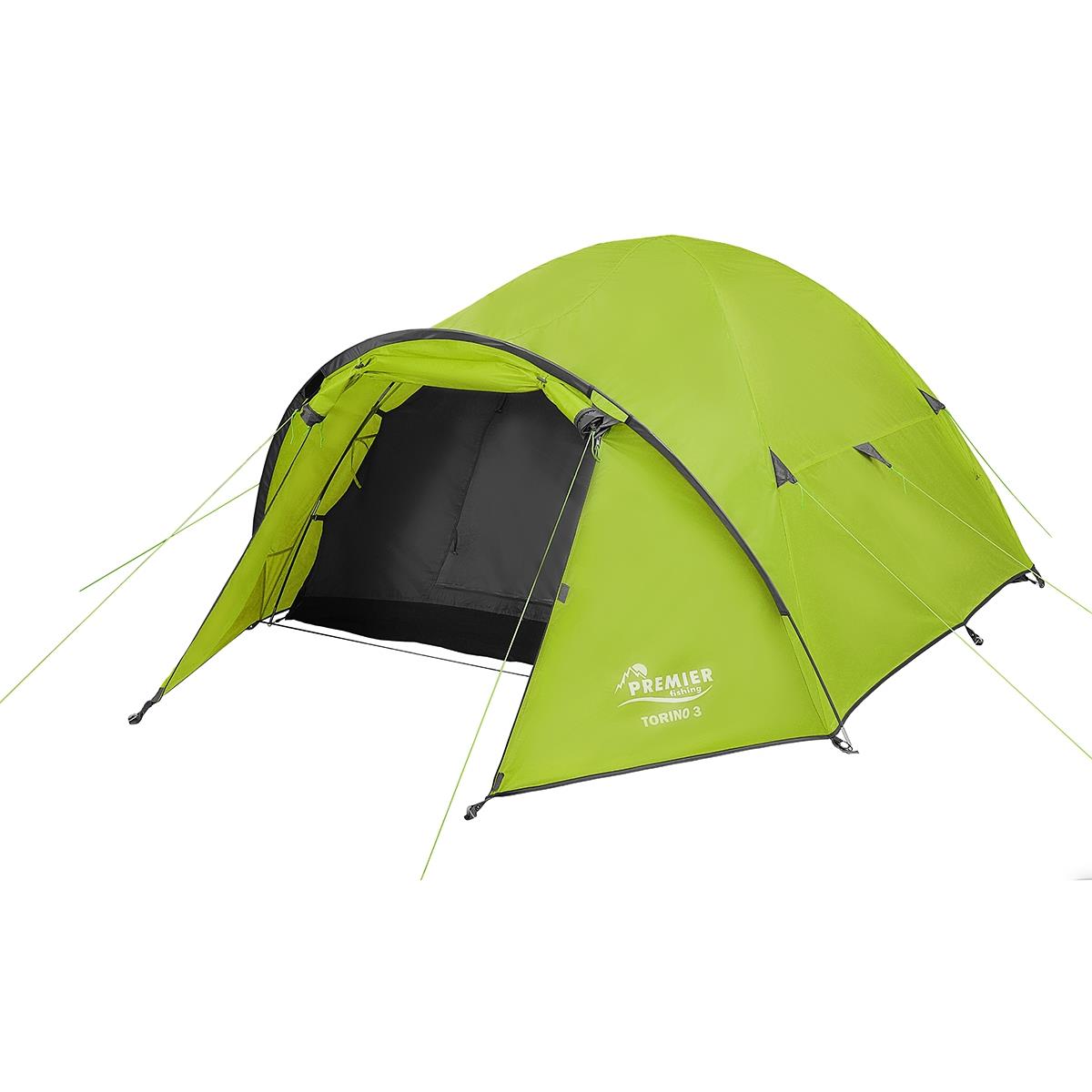 Палатка треккинговая TORINO-3 Premier Fishing четырехместная палатка borneo 4 g зеленая premier fishing