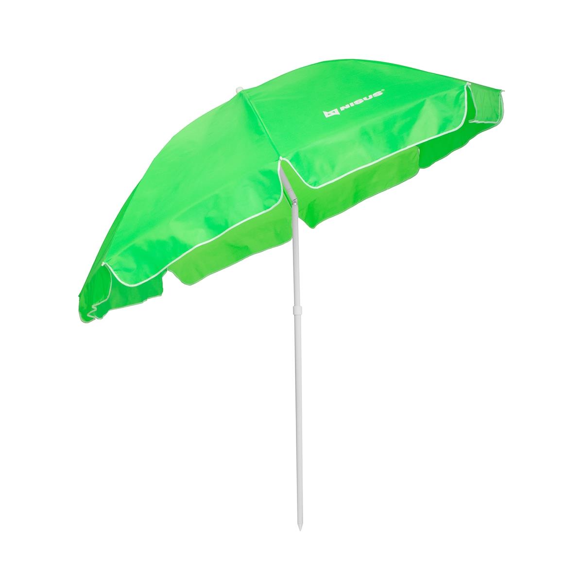 Зонт пляжный Ø 2,1 м с наклоном N-240N Nisus зонт пляжный d 2 00м с наклоном 28 32 210d na 200n g nisus