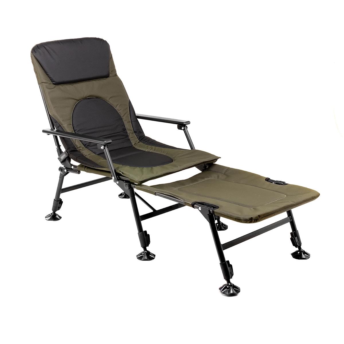 Кресло-шезлонг карповое с подлокотниками (PR-HF21014A) PR Premier Fishing кресло шезлонг 177 64 113см pr hf10471 11