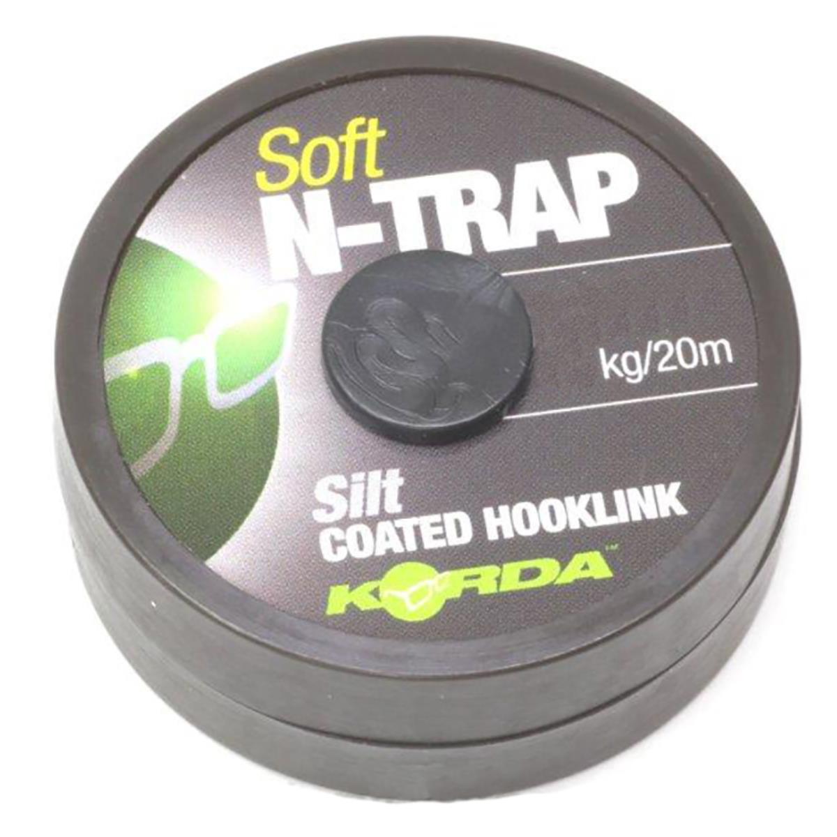 Поводковый материал N-Trap Soft Silt 20lb 20 м Korda