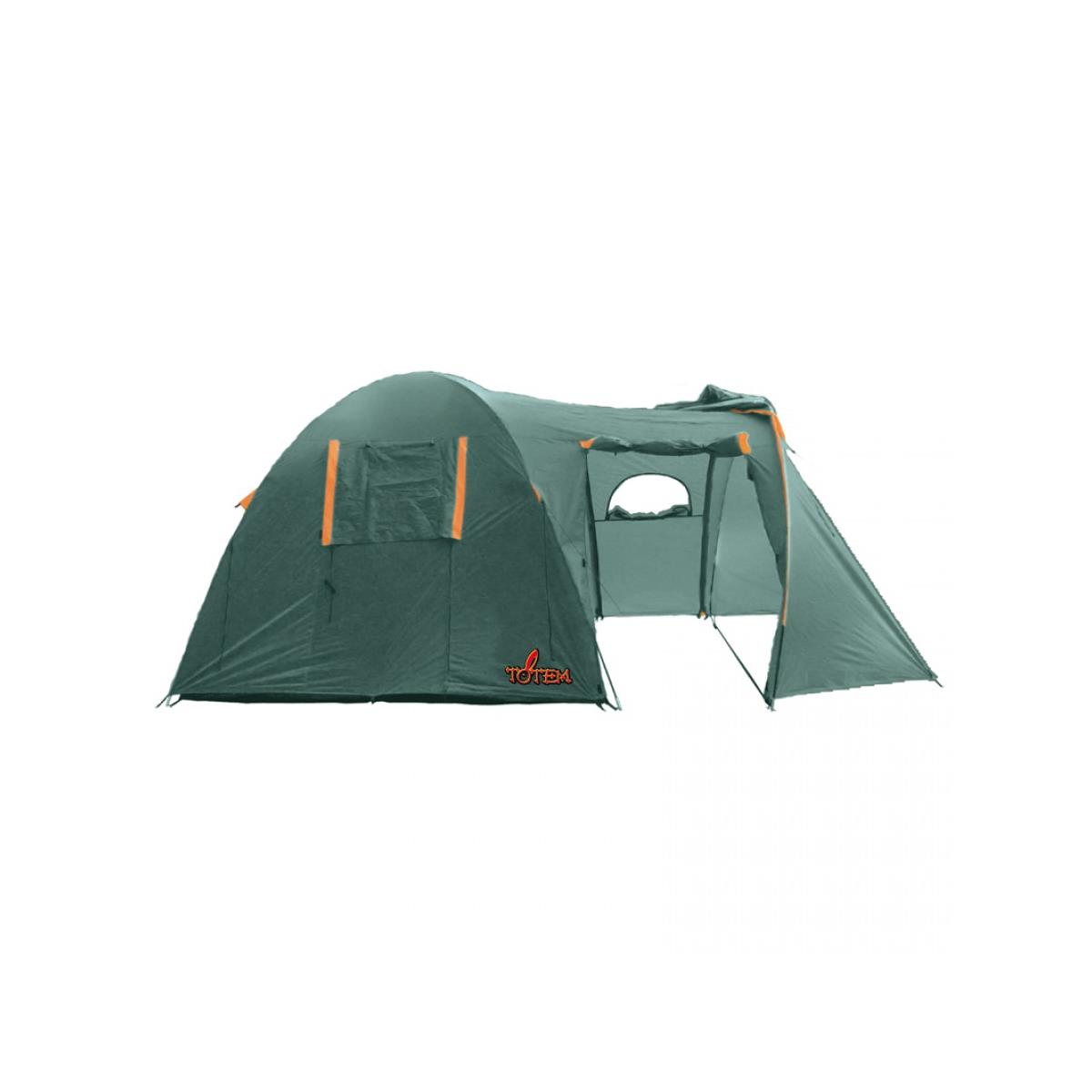 Палатка Catawba 4 V2 зеленый (TTT-024) Totem сумка переноска с 2 входами 40 х 25 х 28 см синяя