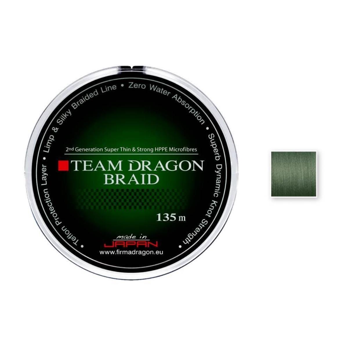 

Шнур Team Dragon 135 м Green, 41-00