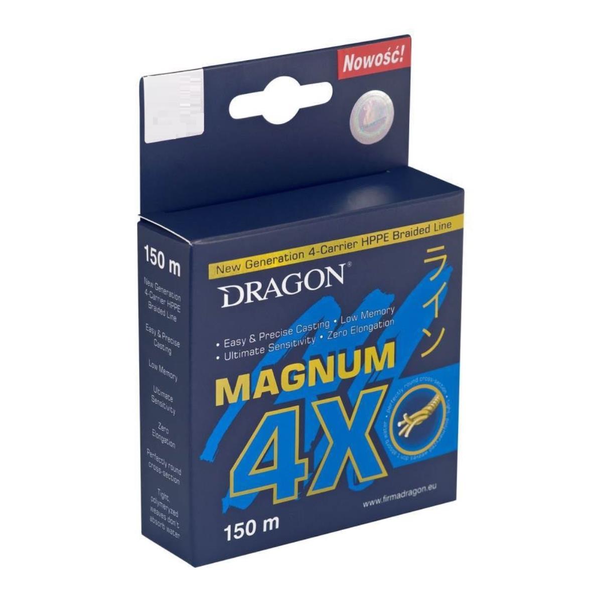 

Шнур Magnum 4X 150 м Lemon Dragon, 43-00-0 / 43-00-5