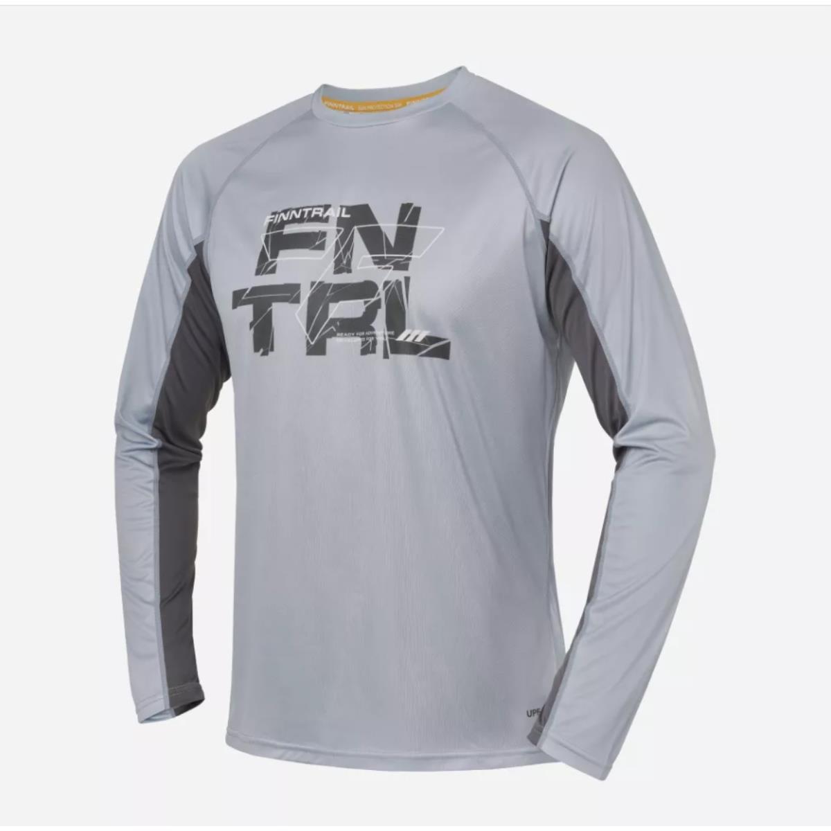 Лонгслив мужской Wave Logo 6613 Grey XL Finntrail 3399₽