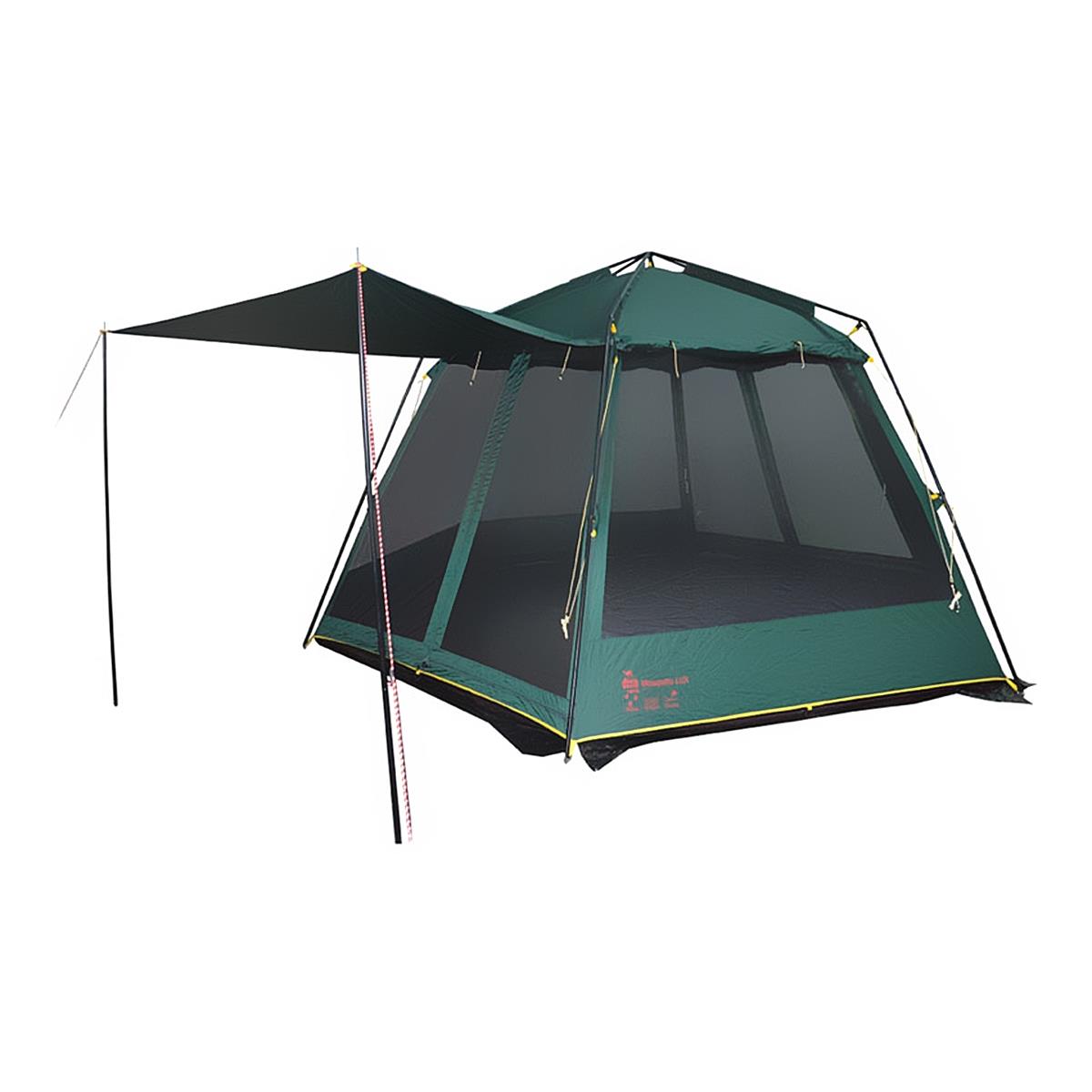 Тент-палатка MOSQUITO LUX GREEN V2 TRT-87 Tramp садовый тент шатер green glade 1023