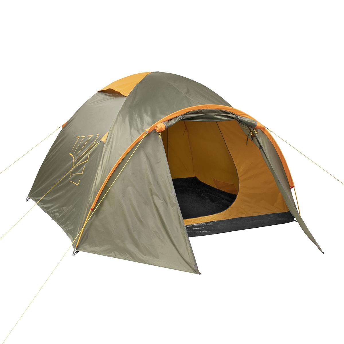 Палатка походная MUSSON-4 (HS-2366-4 GO) Helios кемпинговая палатка woodland