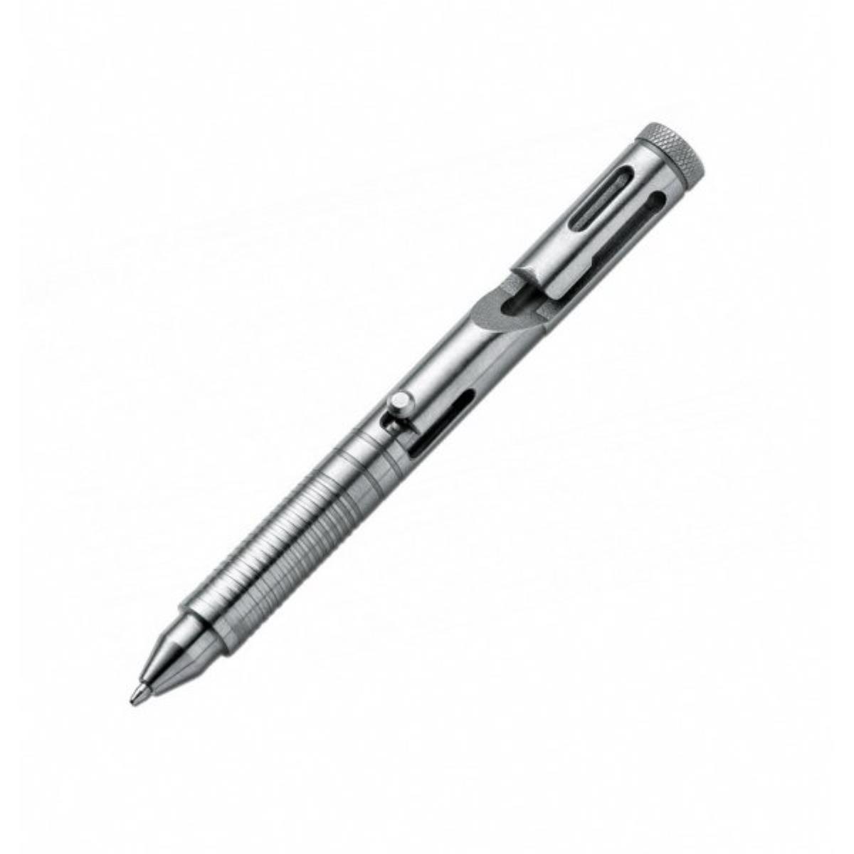 Тактическая ручка, корпус титан  BK09BO089 Tactical Pen cal.45 Titanium CID Boker тактическая ручка fenix t6 синяя