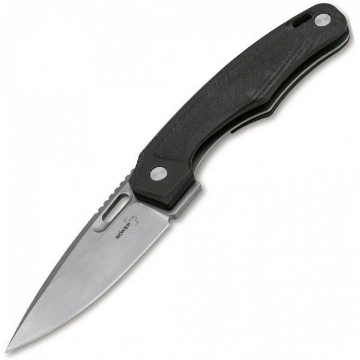 Нож складной, чёрная рук-ть G-10, сталь D2, BK01BO754 Warbird Boker стакан складной