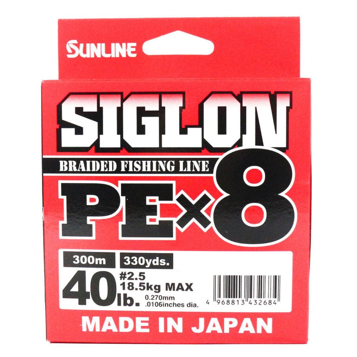 

Шнур SIGLON PE×8 150M (Light Green) Sunline