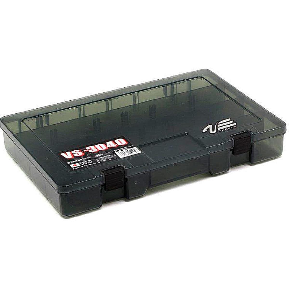 Коробка для приманок Versus 330x221x50 черн. (VS-3040-B) Meiho коробка для ов с pvc крышкой голубая 12 х 12 х 12 см