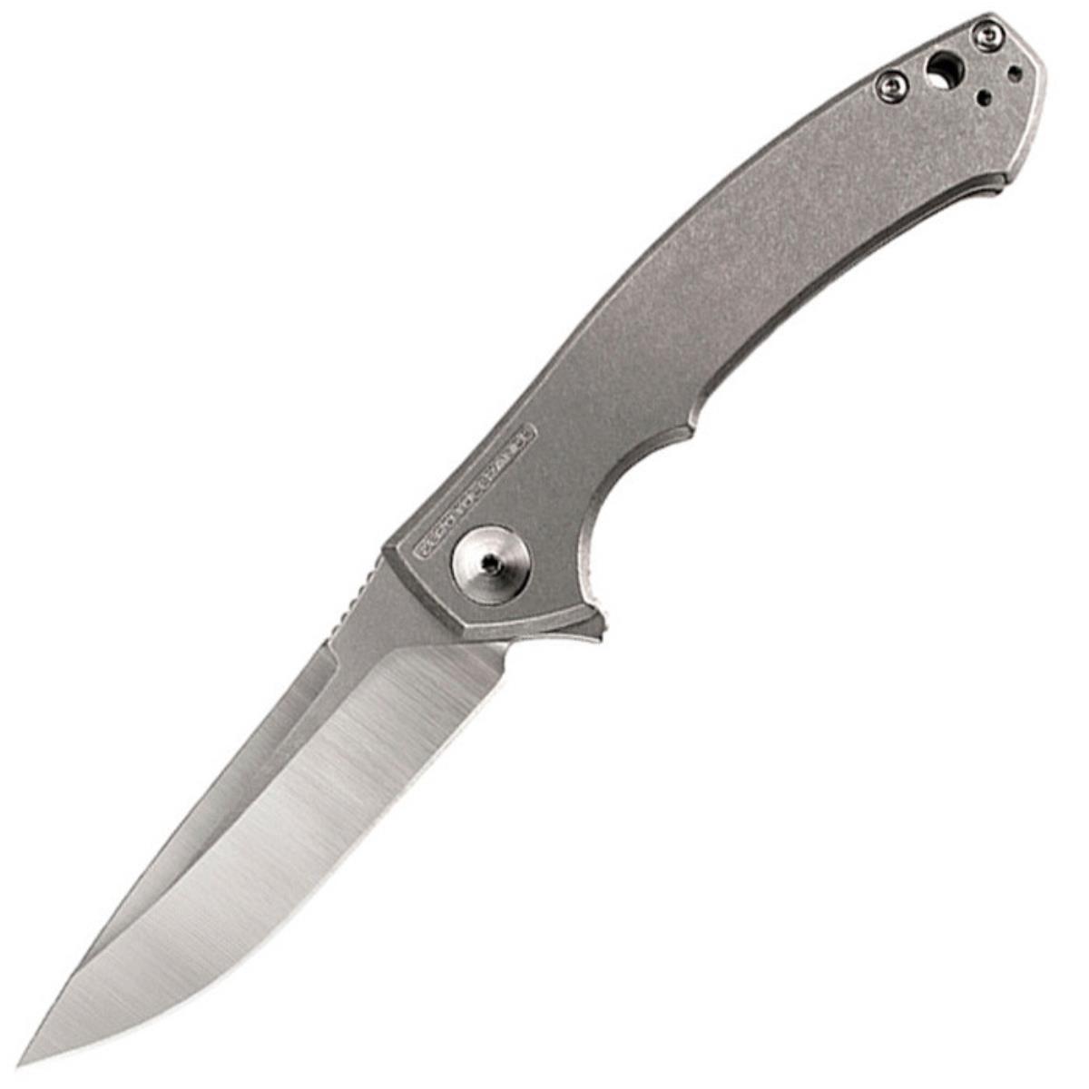 Нож складной, рукоять титан, сталь S35VN покрытие Satin K0450 Zero Tolerance