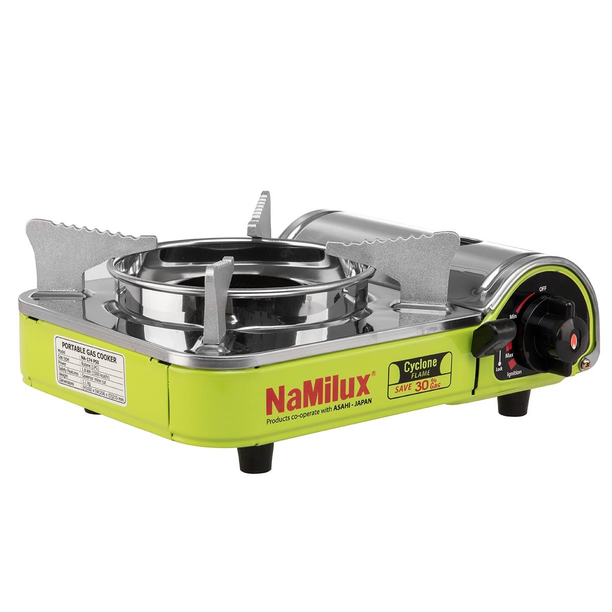 Плита газовая NamiLux (NA-174PSS) электрическая плита simfer f55vw04017