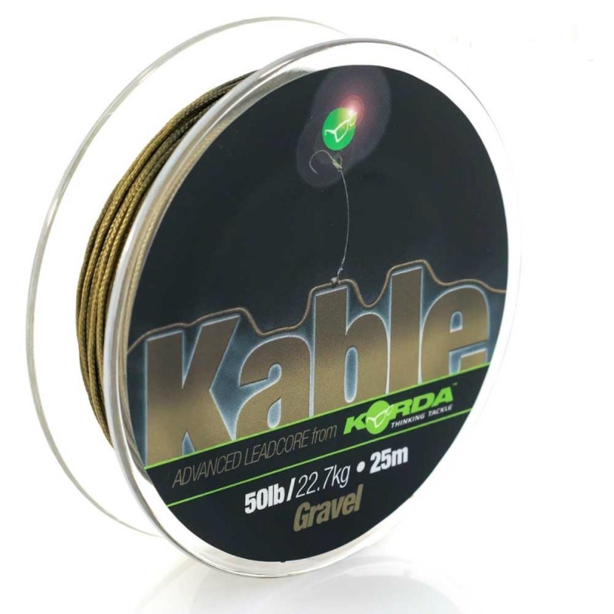 

Лидкор Kable Leadcore 25м Gravel KABGB Korda, KABGB