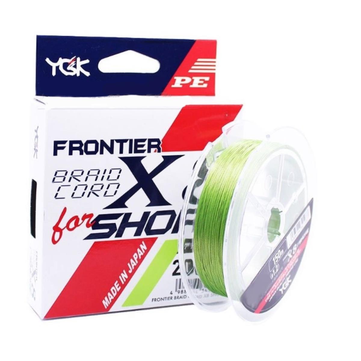 Шнур FRONTIER BRAID CORD X8 for SHORE 150 м YGK