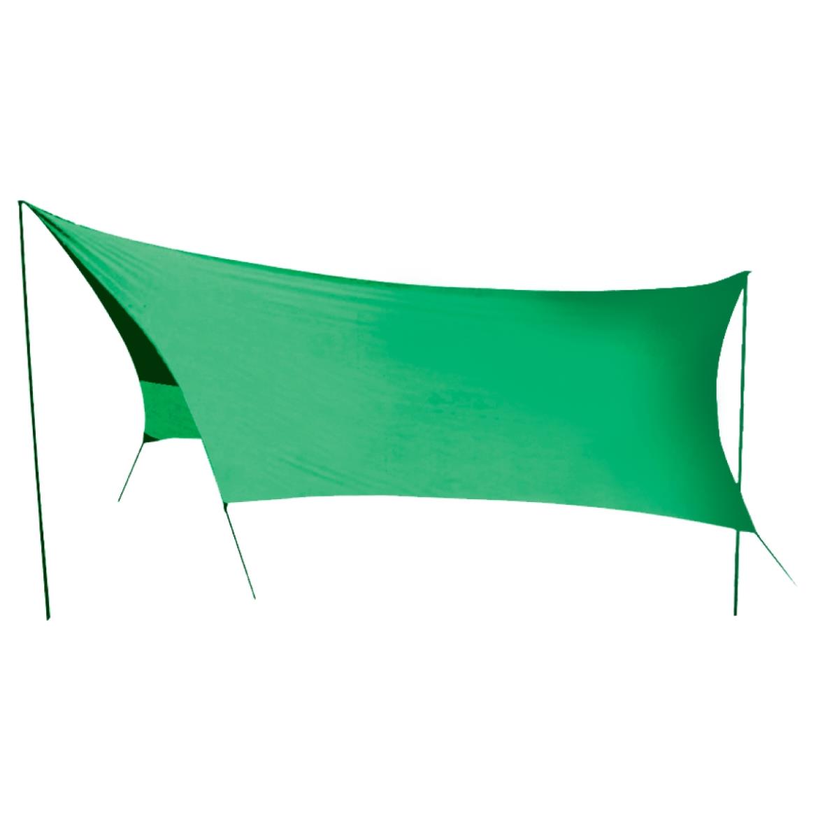 Тент 4,4x4,4 со стойками Зеленый (T0379) BTrace тент крыша летолюкс для варадеро зеленый ллт 08
