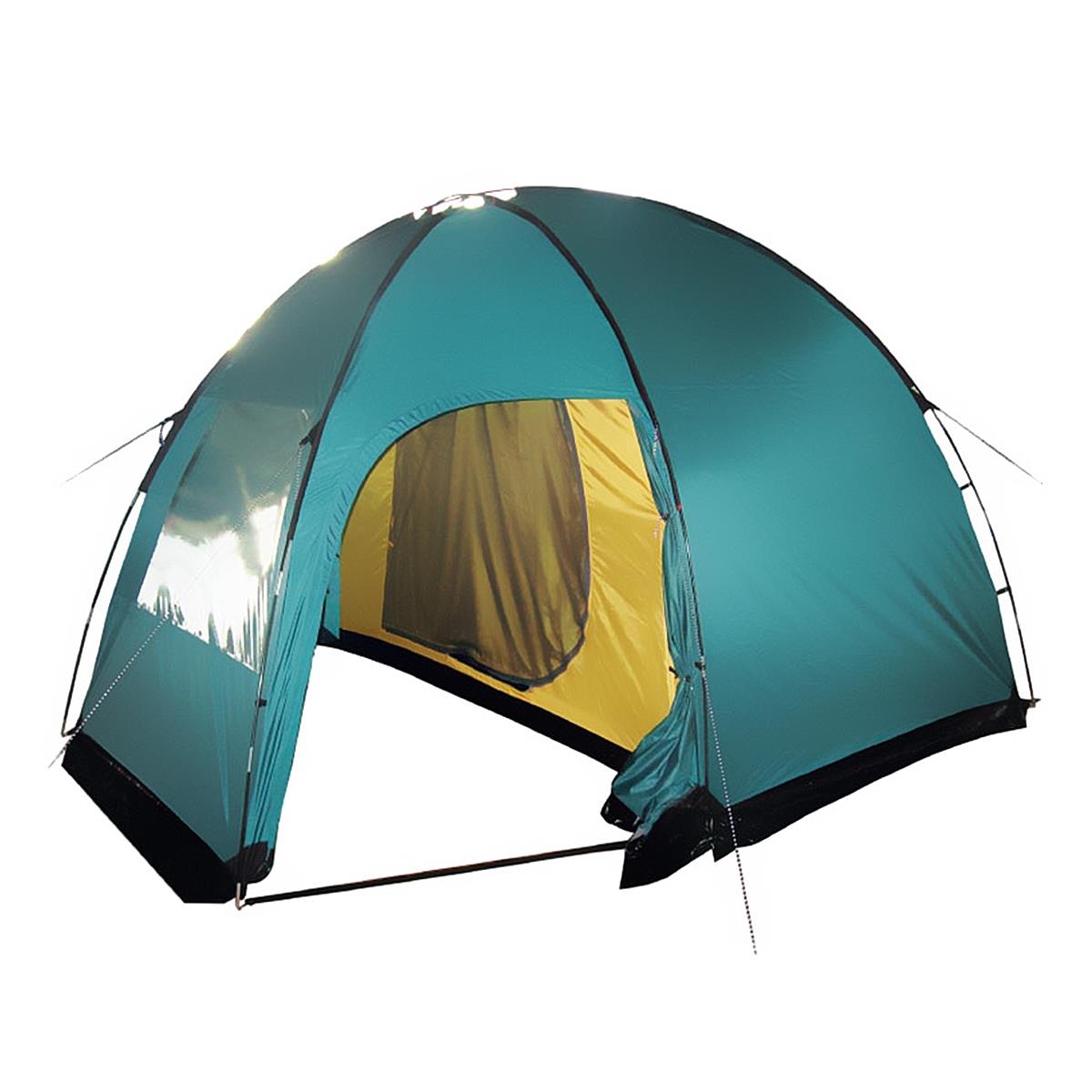 Семейная палатка BELL 3 V2 TRT-80 Tramp кемпинговая палатка woodland