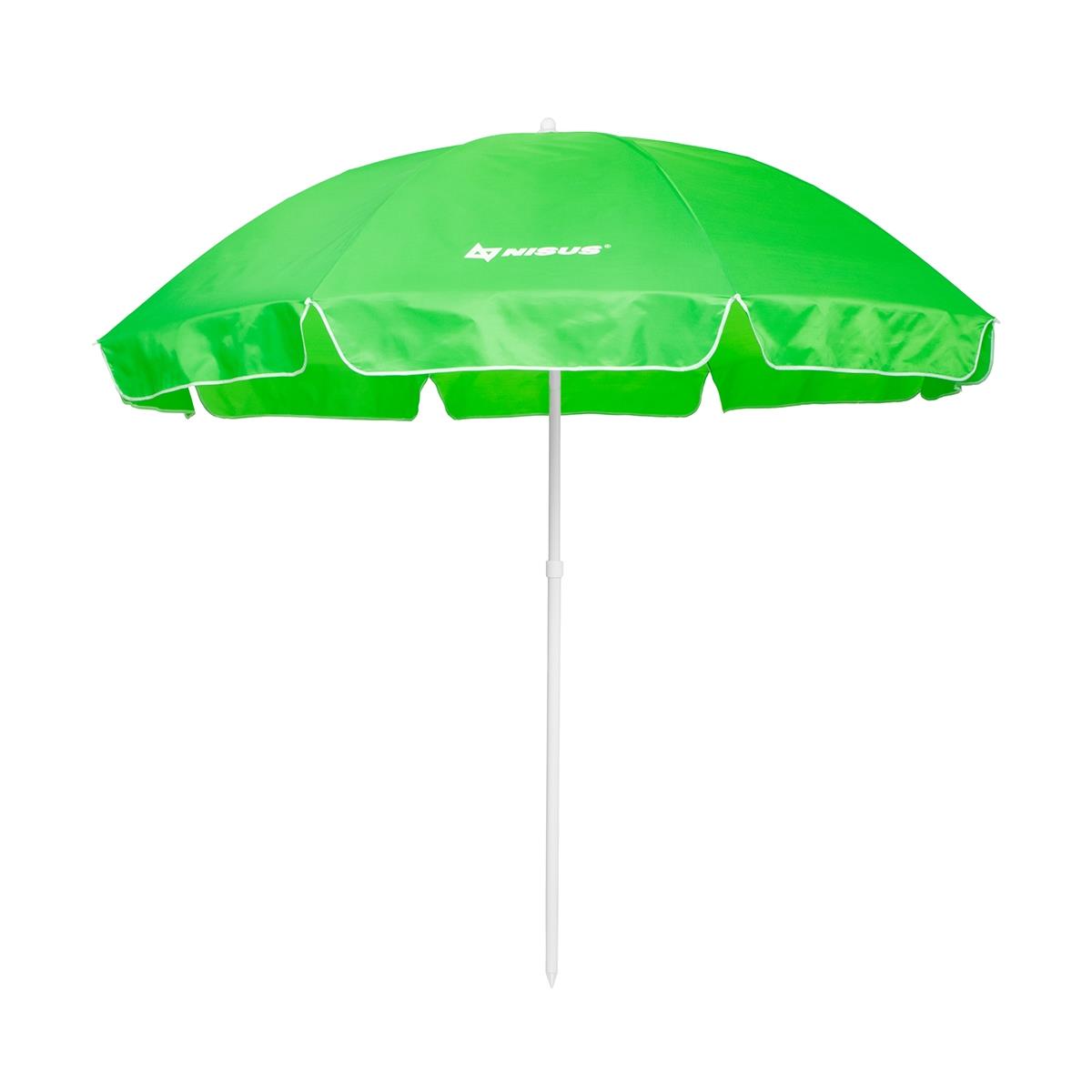 Зонт пляжный Ø 2 м N-240 Nisus зонт пляжный d 2 00м с наклоном 28 32 210d na 200n g nisus