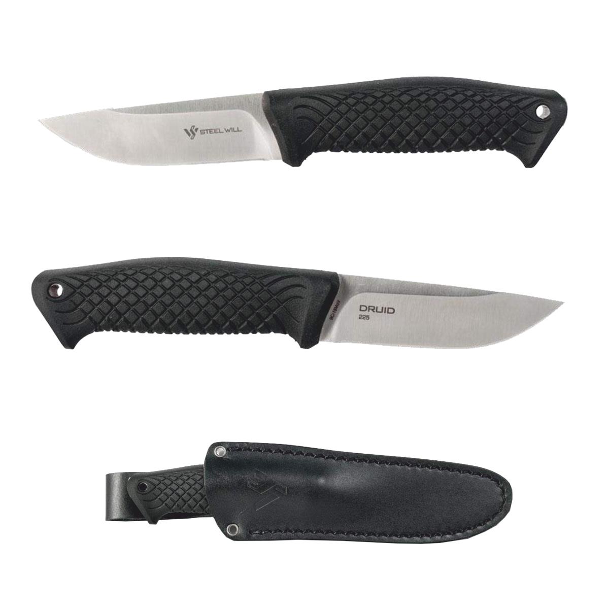 Нож 225 Druid Steel Will складной нож cutjack mini steel will c22m 1bl сталь d2