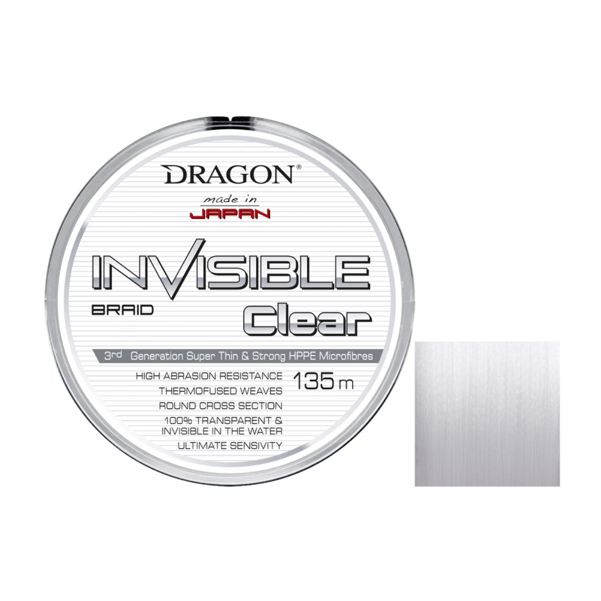 

Шнур Invisible Clear 135 м Dragon, 41-10-3
