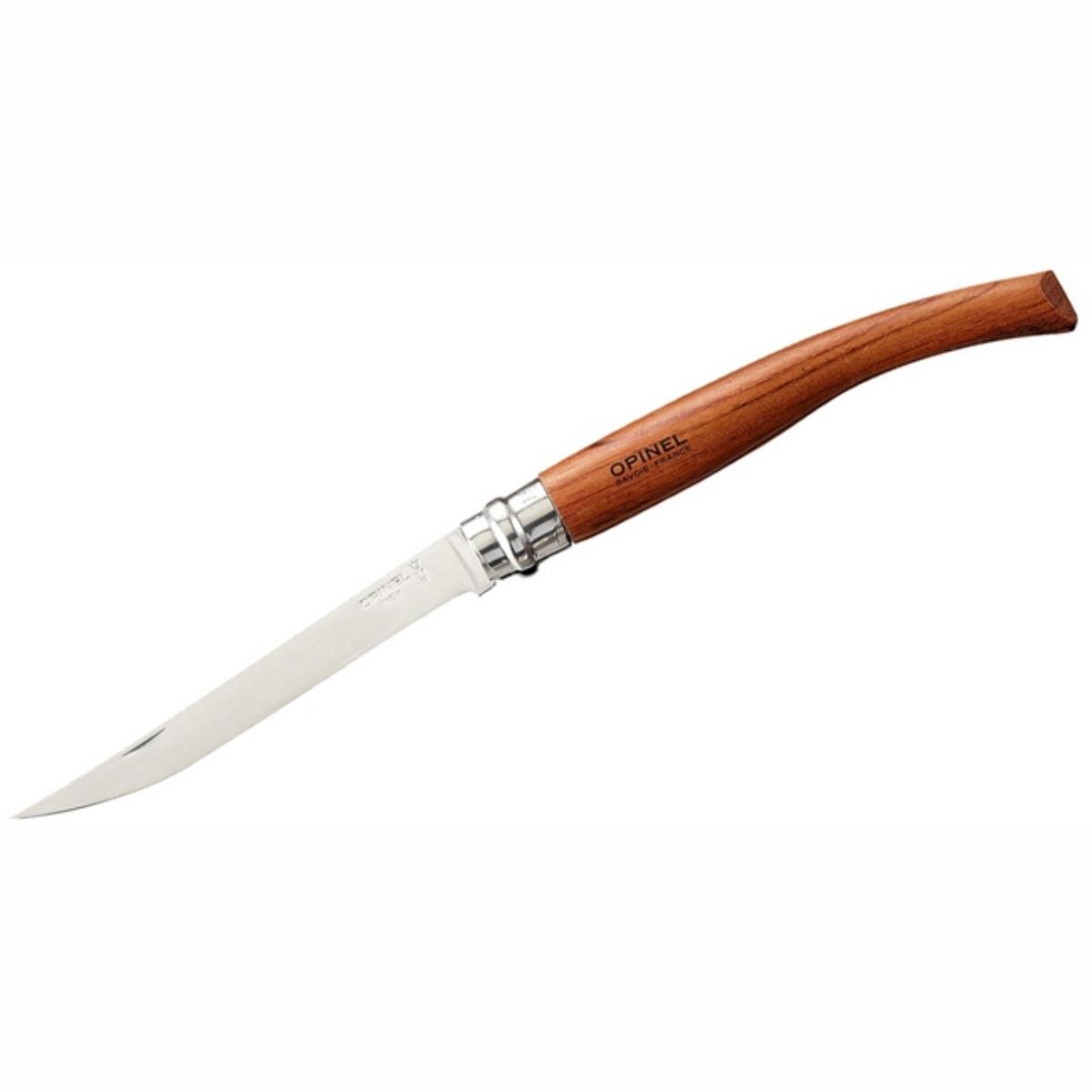 нож поварской 215 350 мм шеф коричневый узкое лезвие practica icel 1 шт Нож 10 см филейный  OPINEL