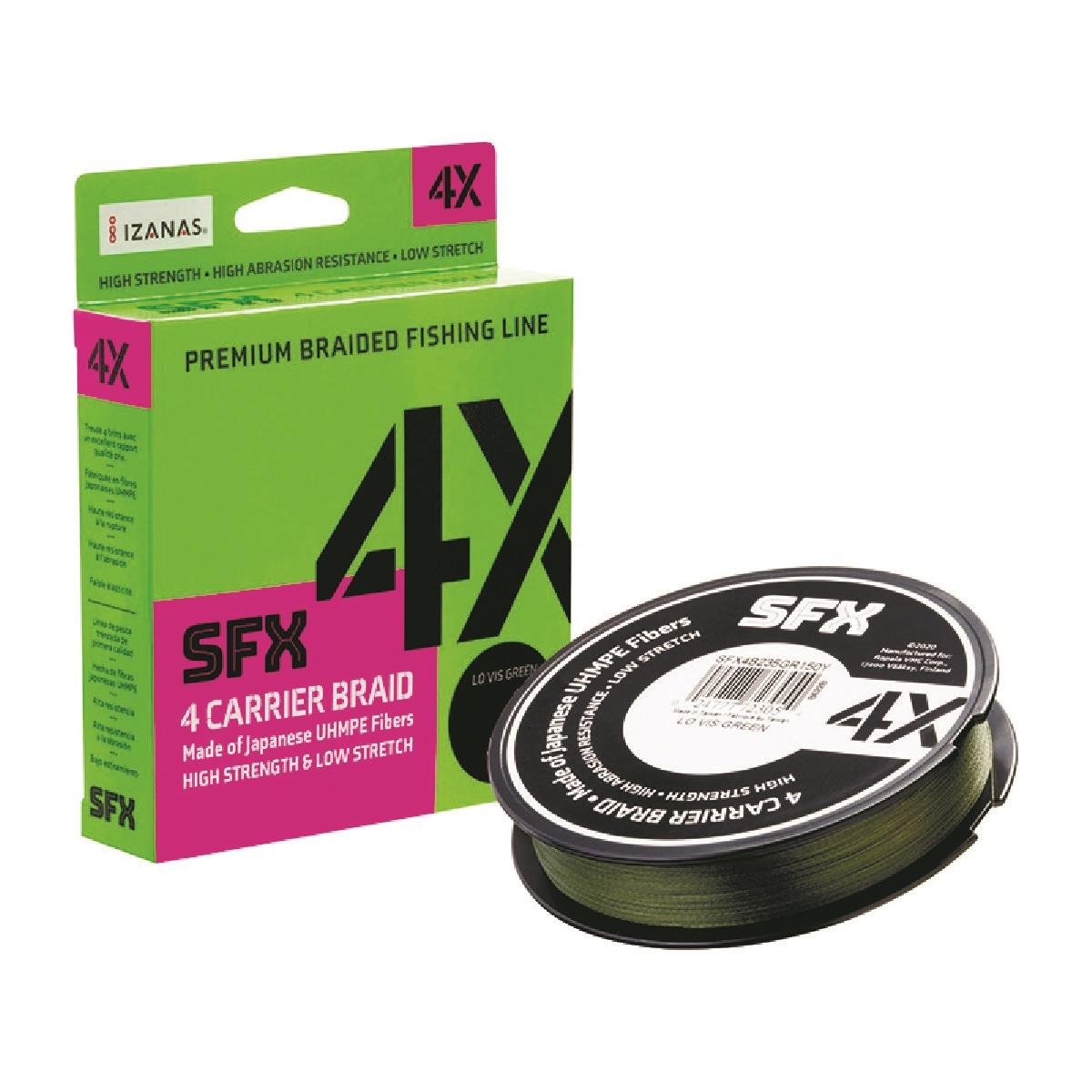 

Леска SFX 4X зеленая 135 м Sufix, SFX4B104GR150Y