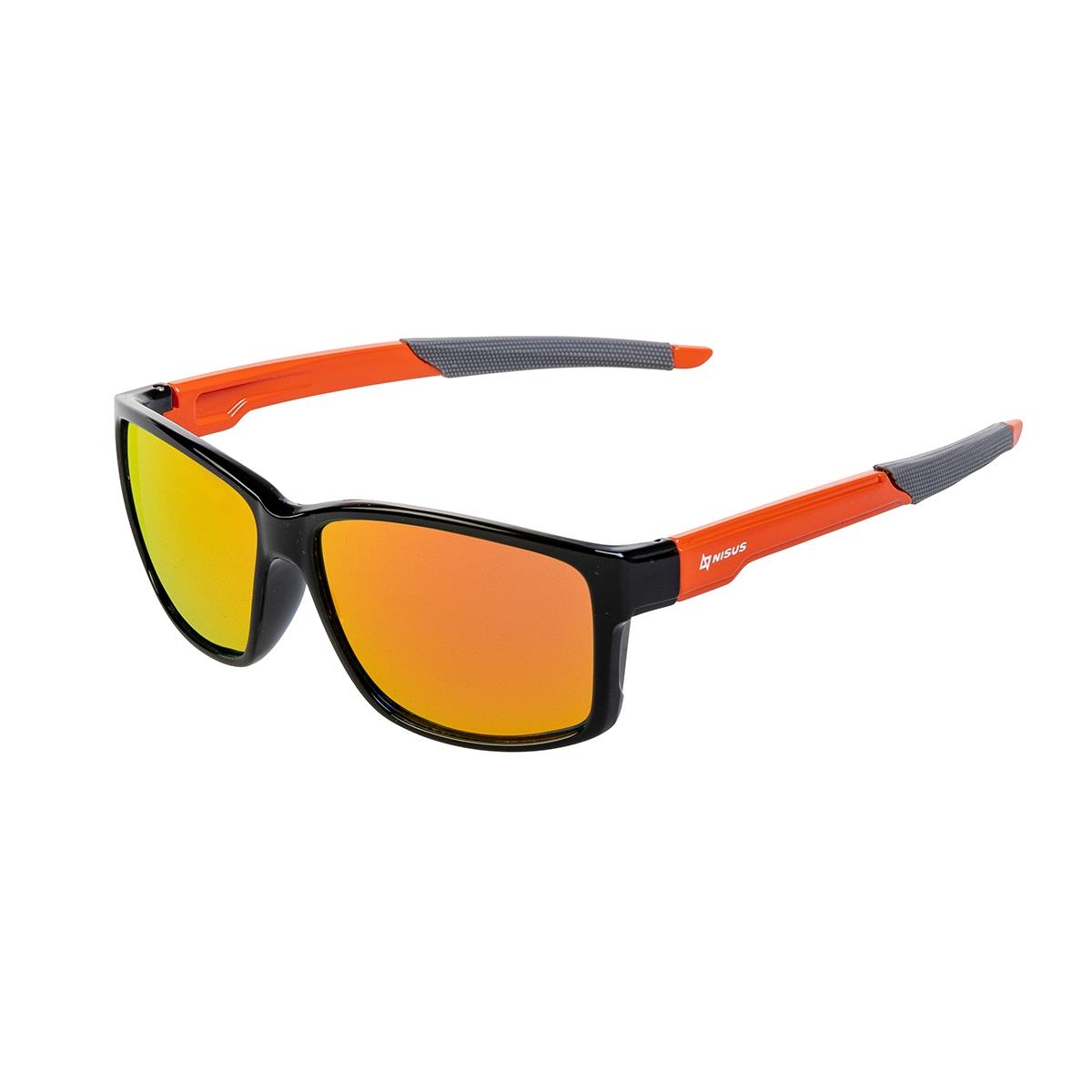 Очки поляризационные в жест.чехле (N-OP-PF2015-O) Nisus очки для плавания для взрослых uv защита