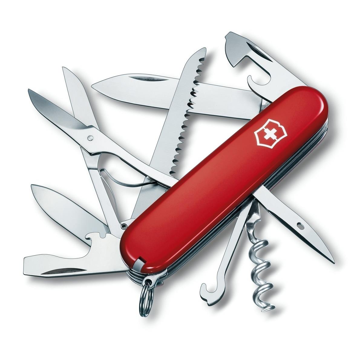 Нож 1.3713 Huntsman (91 mm) VICTORINOX нож брелок victorinox nail clip 580 0 6463 8 функций красный