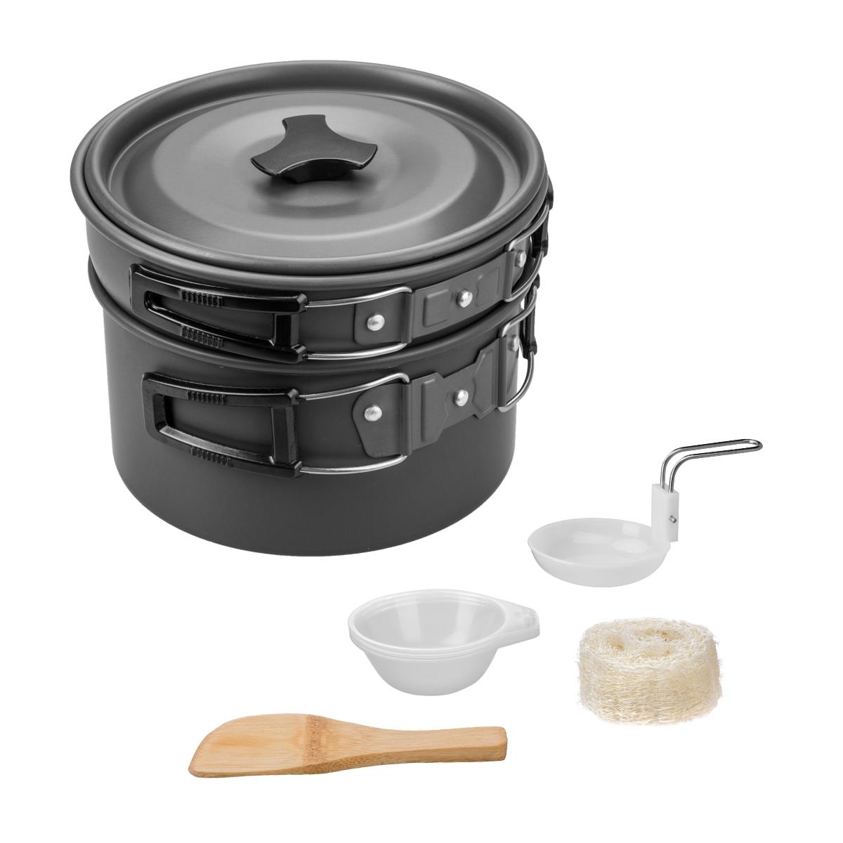 Набор посуды (CAMPSOR-422) набор водяных бомбочек junfa в комплекте с воронкой сетчатым мешочком для переноски и рогаткой для метания 36 шт в ассортименте