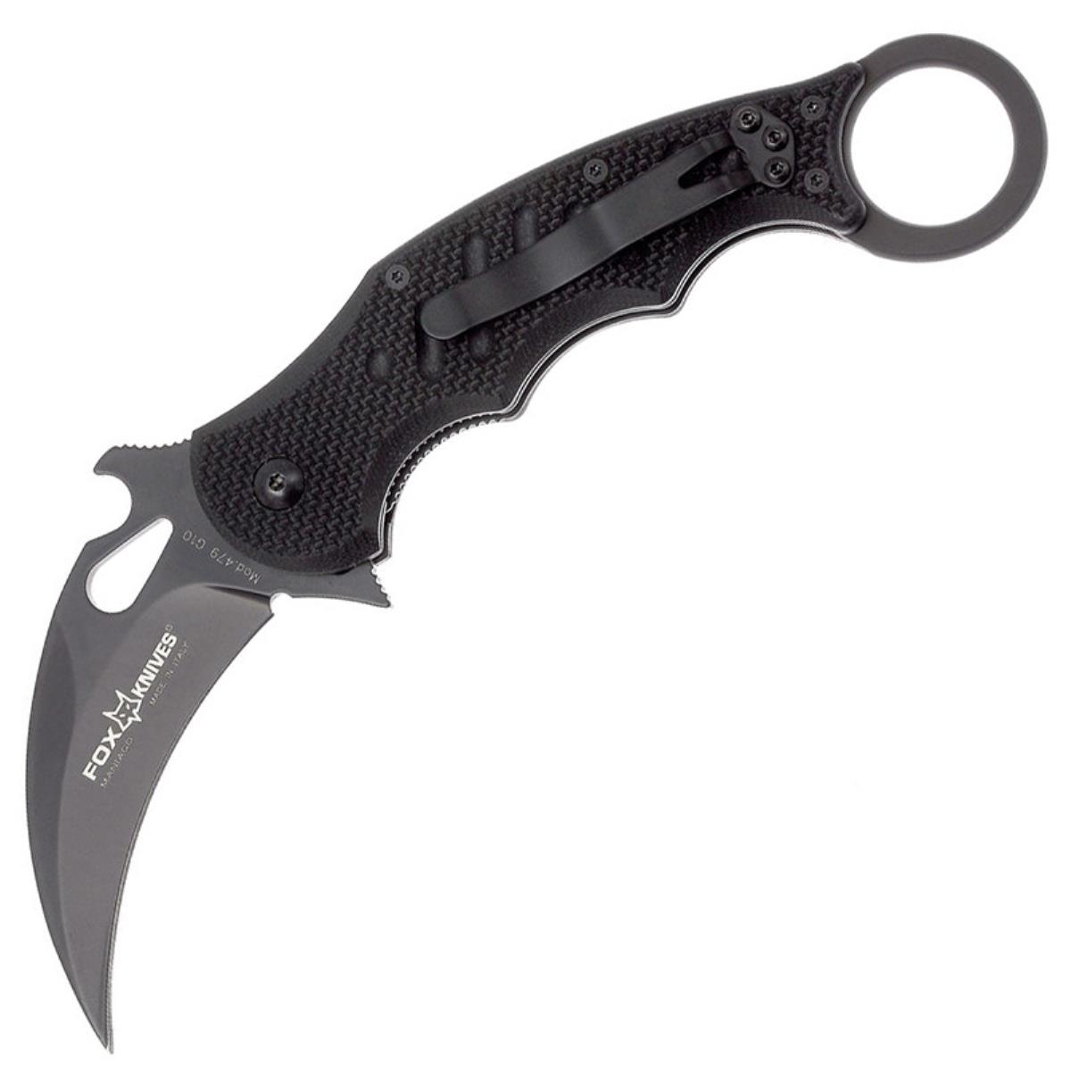Нож модель F479 KARAMBIT FOX Knives нож hiline склад рук ть алюминий g10 клинок d2 b0263gys buck buck knives