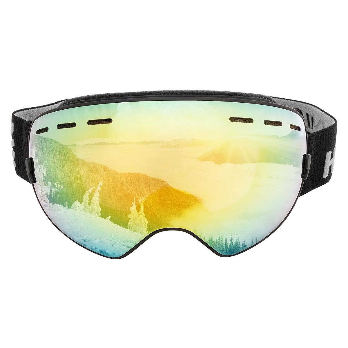 Очки горнолыжные HS-HX-003-1 Helios очки полумаска для плавания с берушами детские uv защита