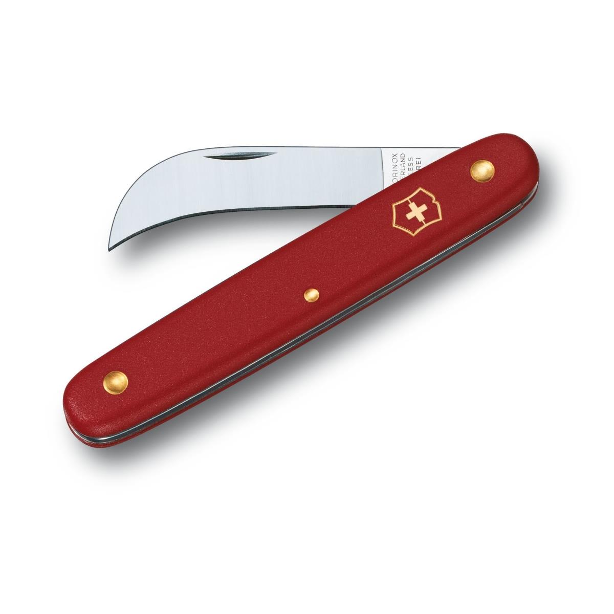 Нож 3.9060 - нож складной, садовый, красная рукоять. VICTORINOX нож брелок victorinox