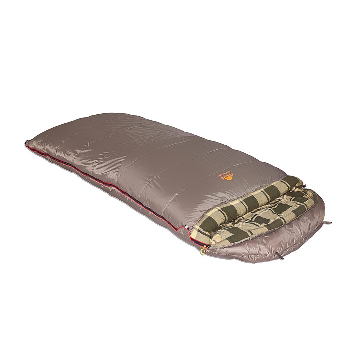 Мешок спальный CANADA Plus одеяло, серый левый (9266.01072) ALEXIKA спальный мешок туристический 220 х 75 см до 20 градусов 700 г м2 цвет оливковый