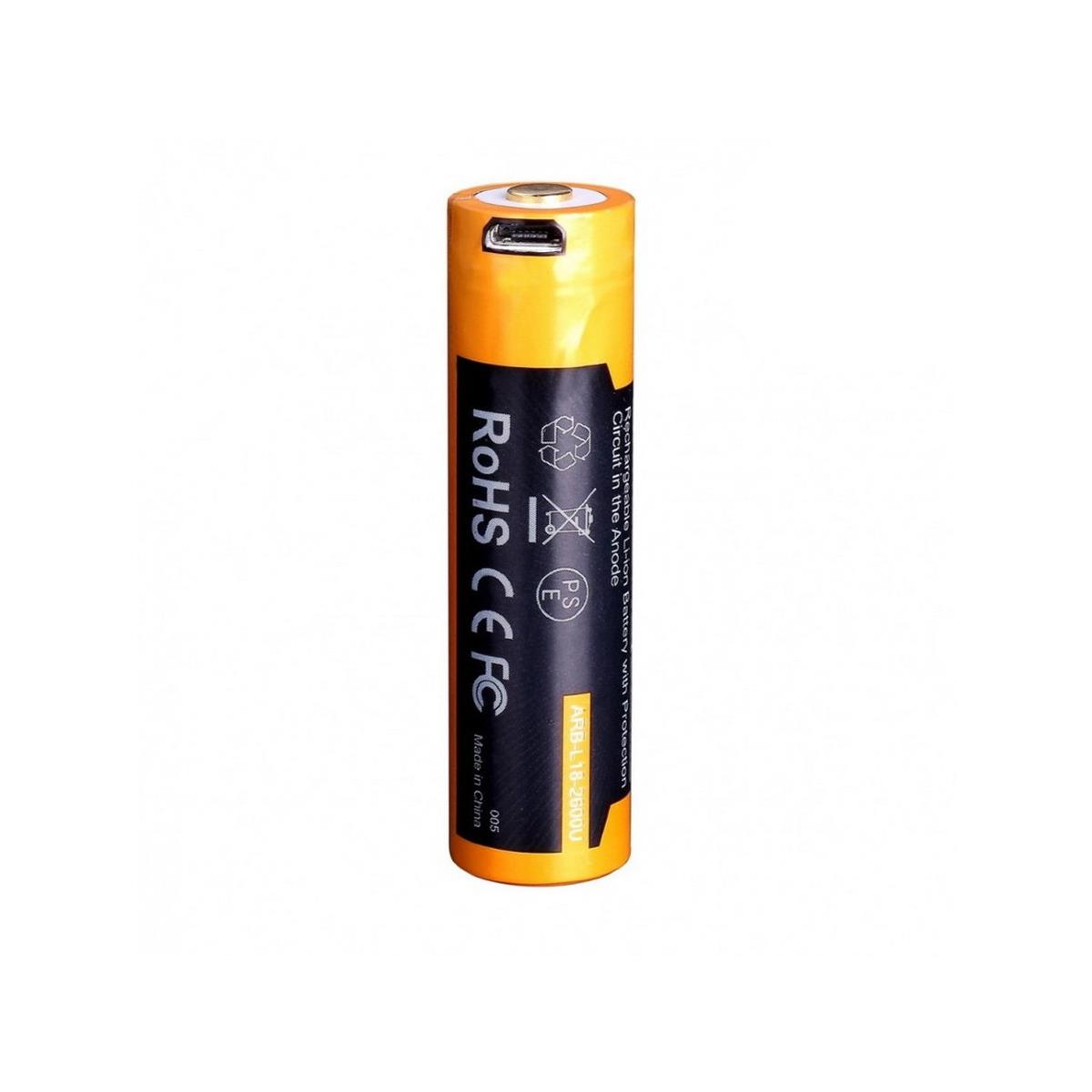 Аккумулятор Li-ion ARB-L2P 3200   Fenix аккумулятор run energy с кабелем и разъемом jst xh 2 54 2 pin 3 7в 18650 3800мач