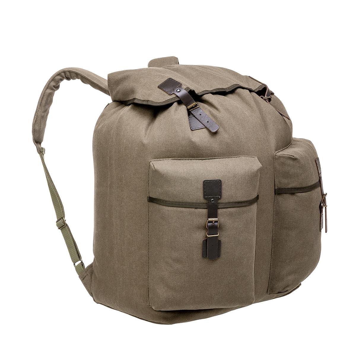 Рюкзак большой (х/б авизент) (HS-РК-1Н) Helios рюкзак текстильный со шнуровкой серый
