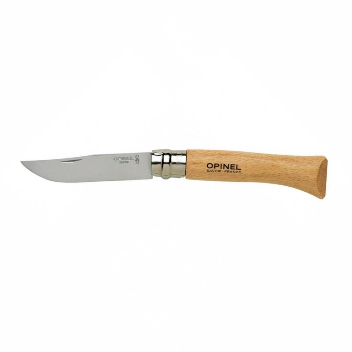 

Нож 10 VRI бук, клинок 10см, нерж.сталь Sandvik 12C27 OPINEL, 1231000