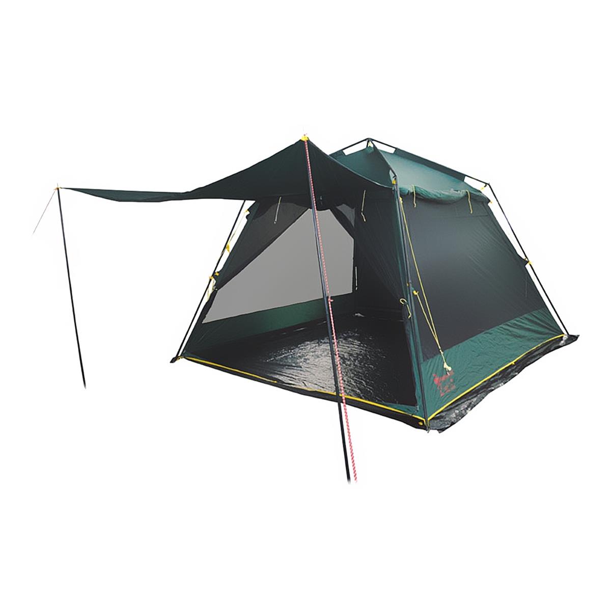 Тент-палатка BUNGALOW LUX GREEN V2 TRT-85 Tramp садовый тент шатер green glade 1060