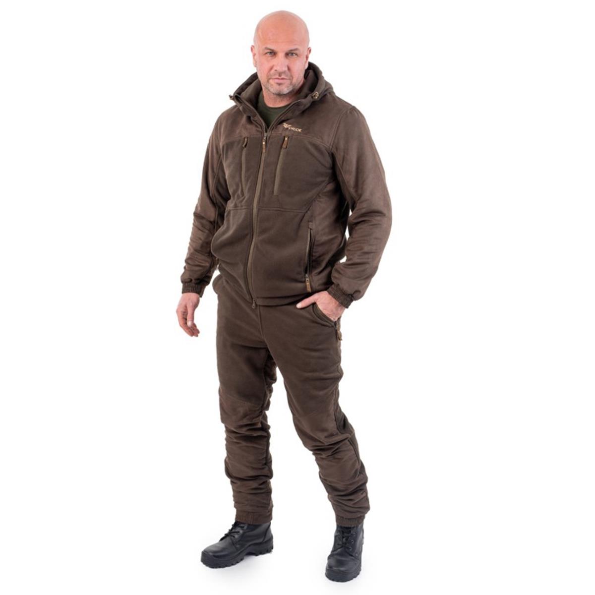 Костюм Якут флис, коричневый НОВАТЕКС