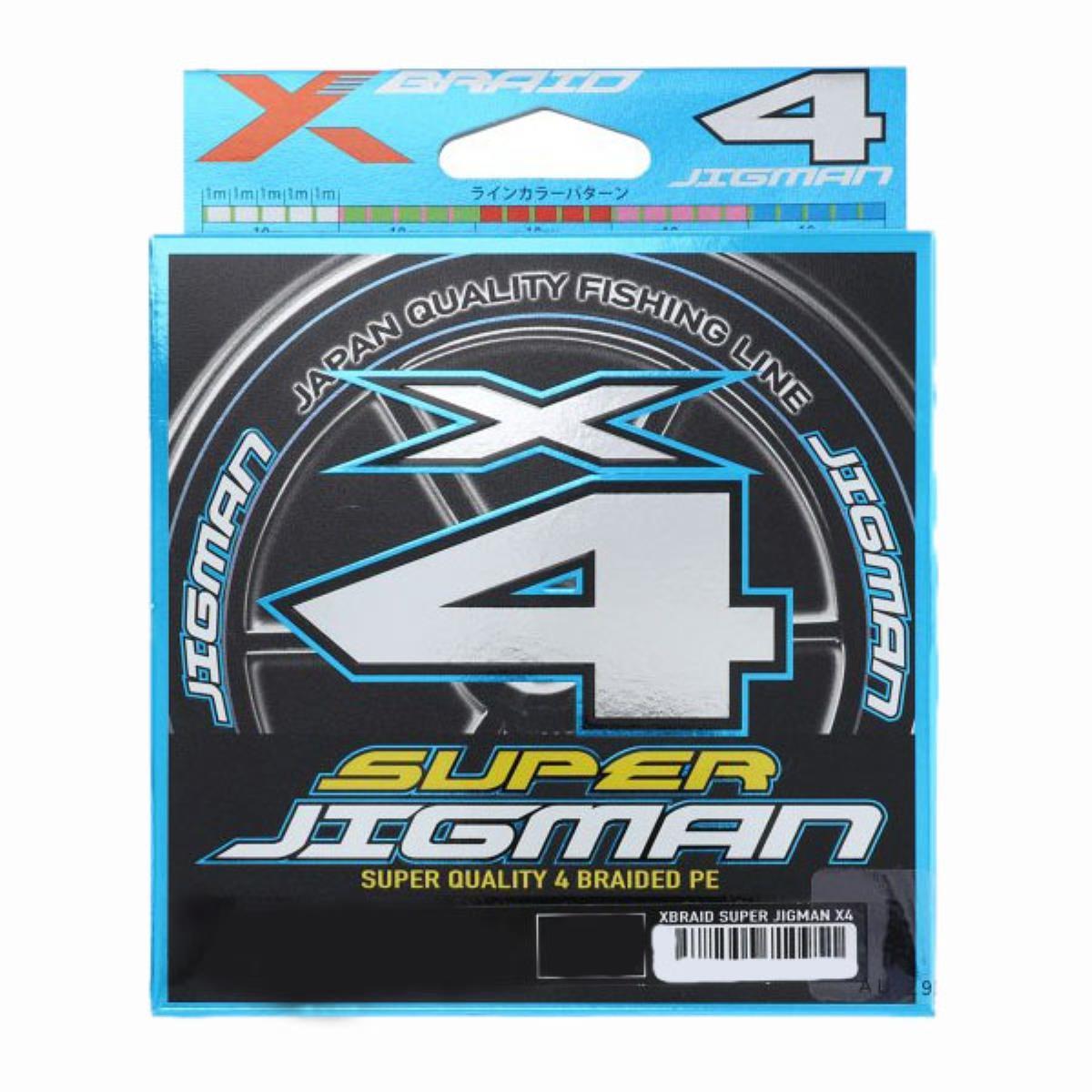 Шнур X-Braid Super Jigman X4 200 м Multicolor YGK