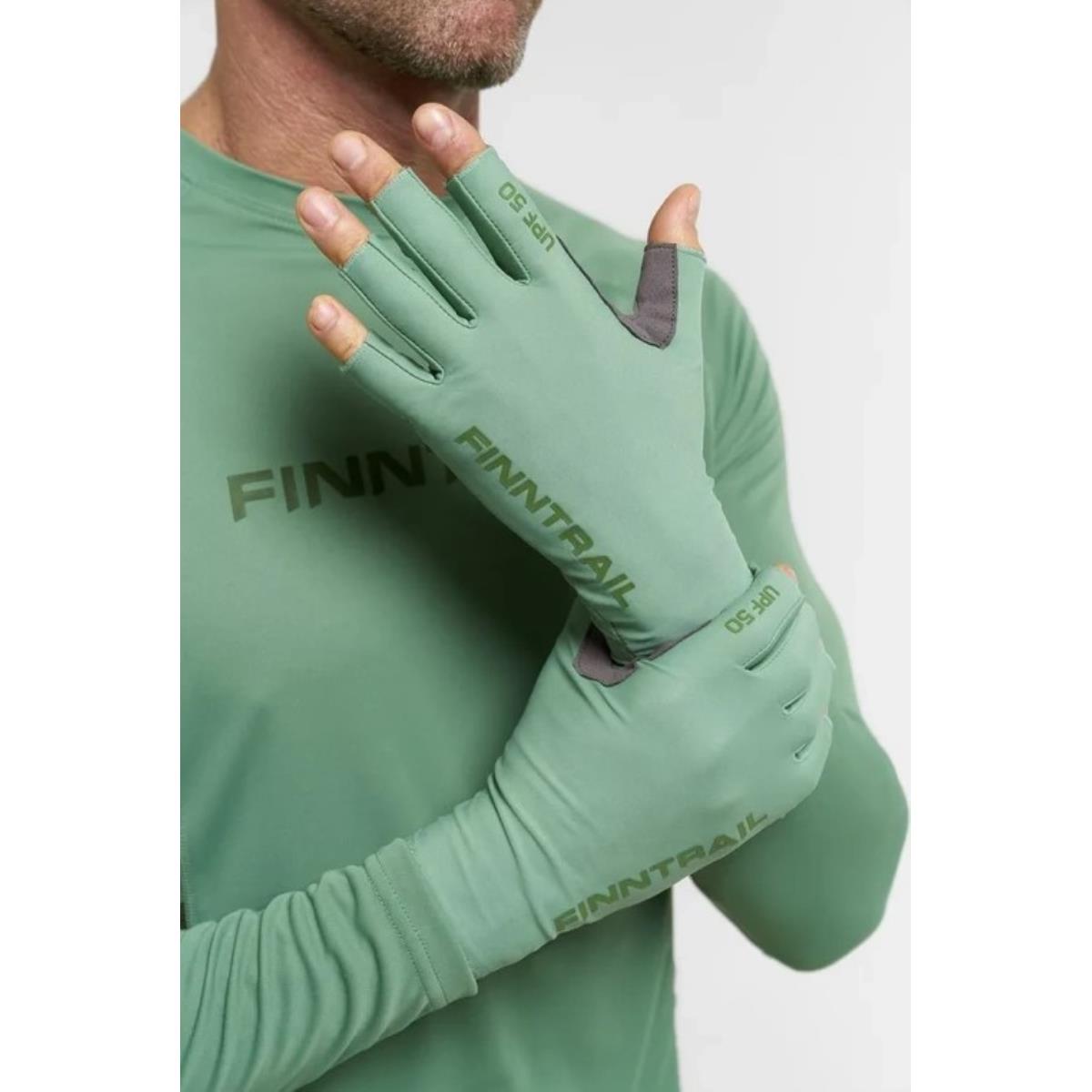 Перчатки солнцезащитные Wave 2852 Khaki XL Finntrail 2999₽