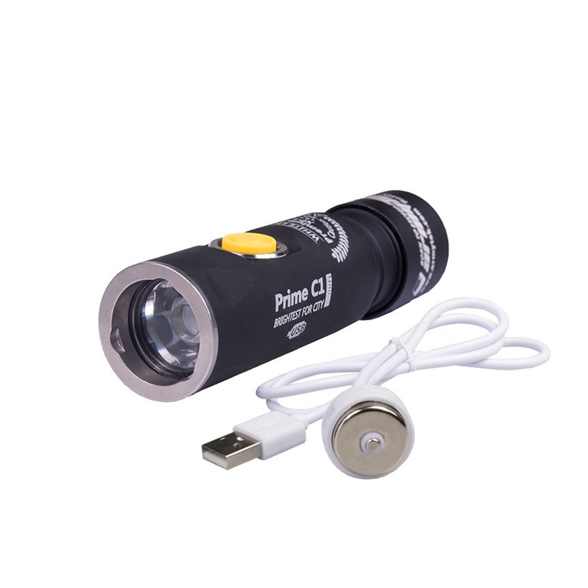 Фонарь Armytek Prime C1 Pro Magnet USB XP-L Теплый свет фонарь велосипедный передний 1 светодиод 5 режимов