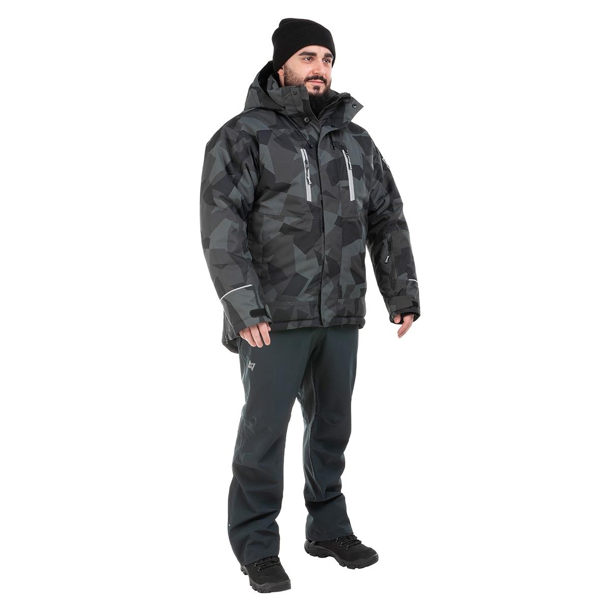 Куртка зимняя АРКТИКА 1515 К цв серыйчерный Nisus 22050₽