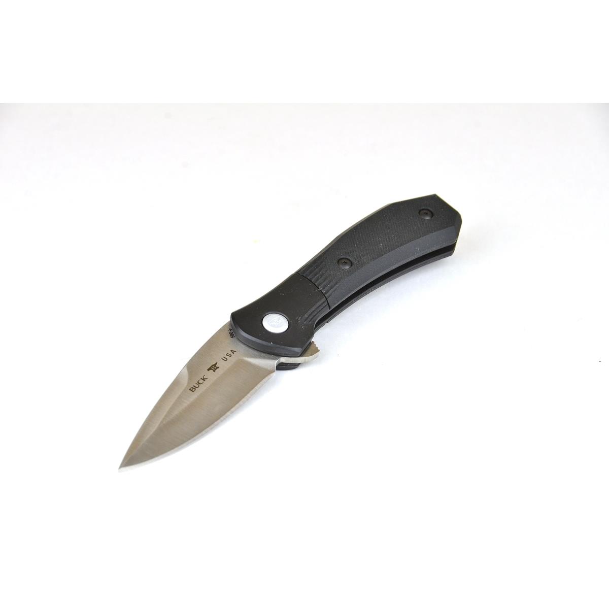 Нож Paradigm Black полуавтомат., рук-ть черн. G10, клинок S35V (0590BKS) BUCK Buck Knives шапка flioraj черн люрекс с отворотом