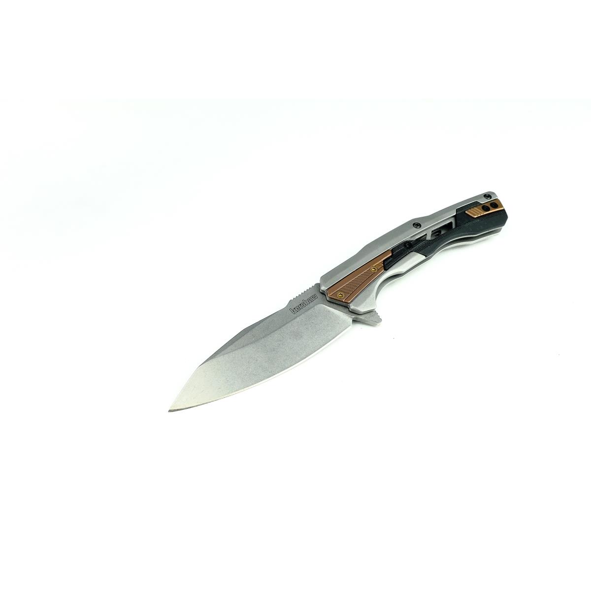 Нож KERSHAW K2095 Endgame складной, рук-ть нейлон/сталь, клинок D2 обогреватель газовый уличный sahara направленный 13квт нержавеющая сталь