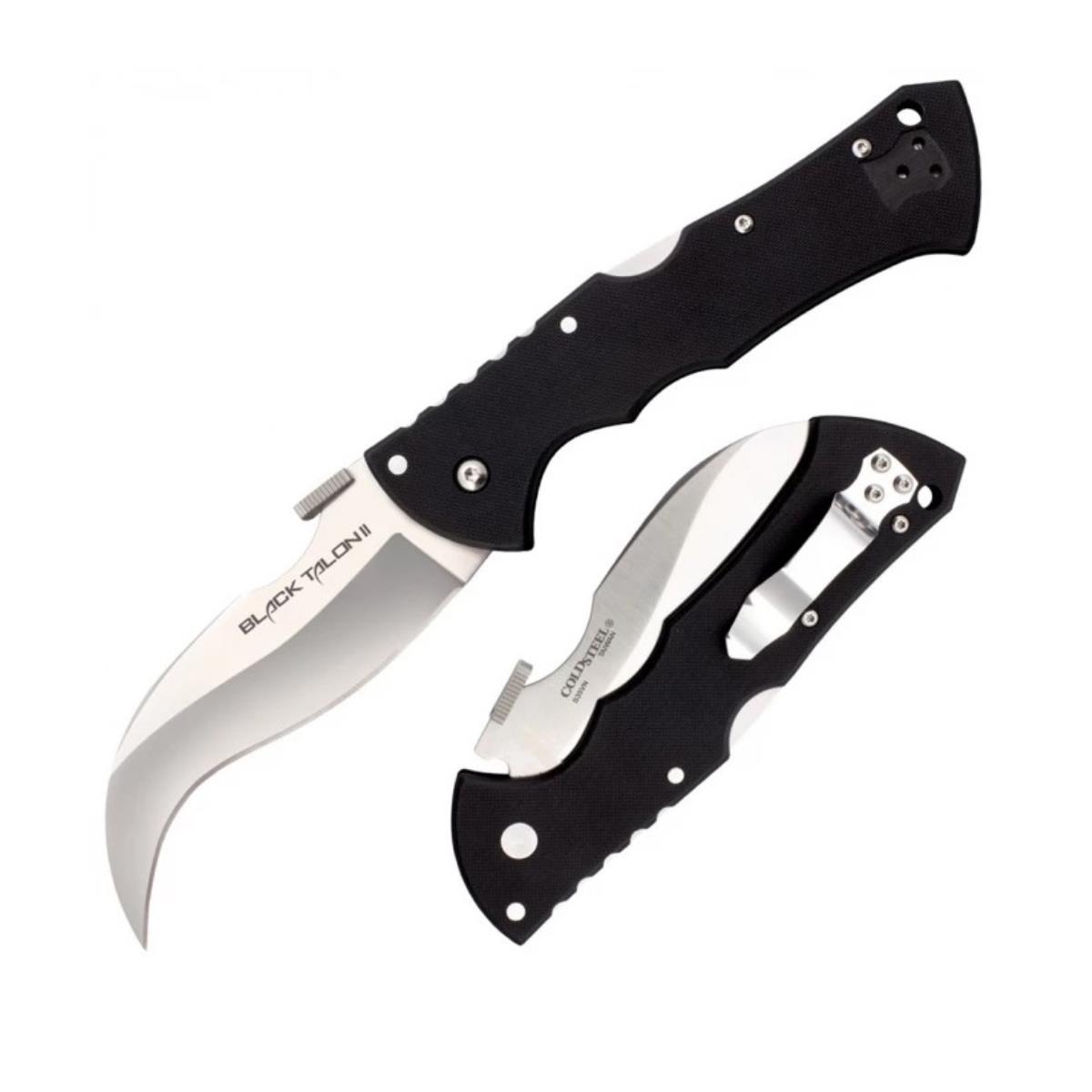 

Нож складной сталь S35VN, 22B Black Talon II Plain Cold Steel, CS_22B