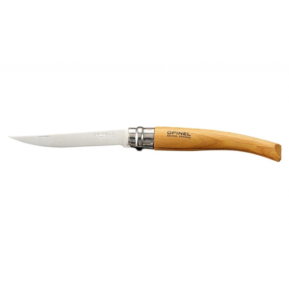 

Нож складной филейный №10 VRI Folding Slim Beechwood рукоять бук. OPINEL, 000517
