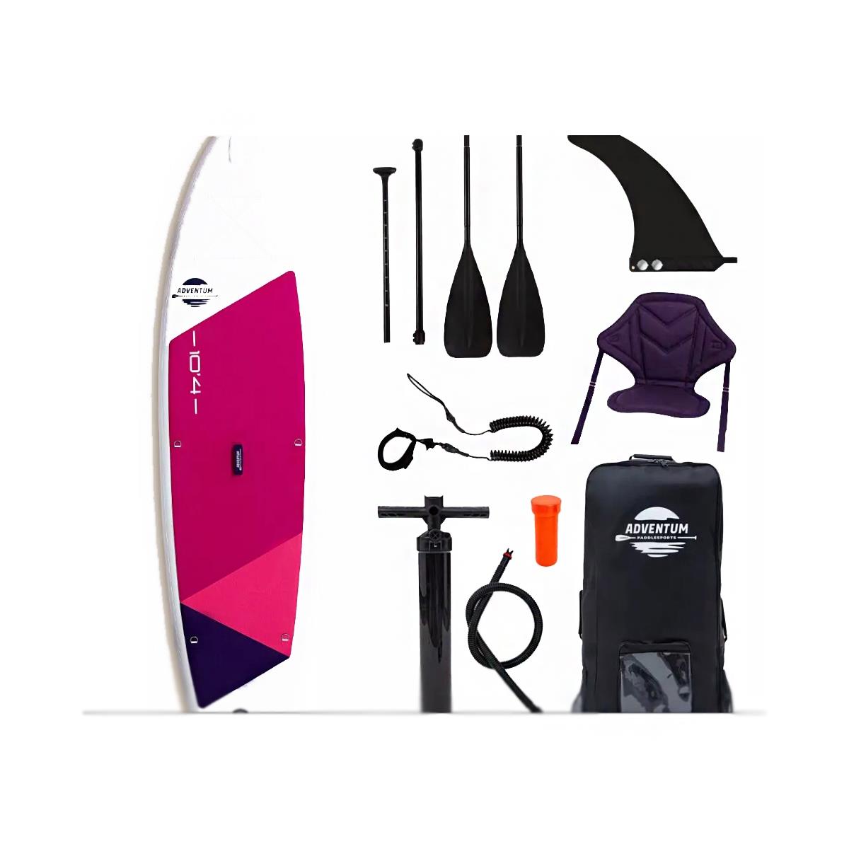 

SUP доска надувная 10.4 Pink Adventum, BSM3392