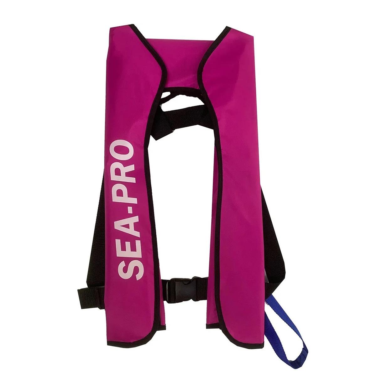 Жилет спасательный автоматический малиновый SEA-PRO жен костюм повседневный омега малиновый р 46