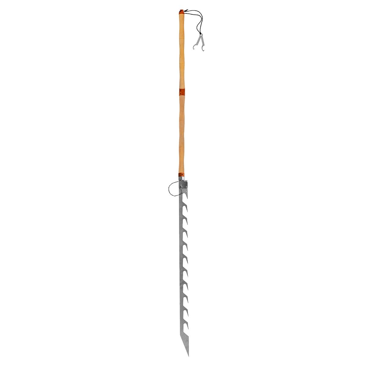 Пила для резки льда разборная (T-PDL-01) Тонар грабли длина 31 см 5 зубцов деревянная ручка