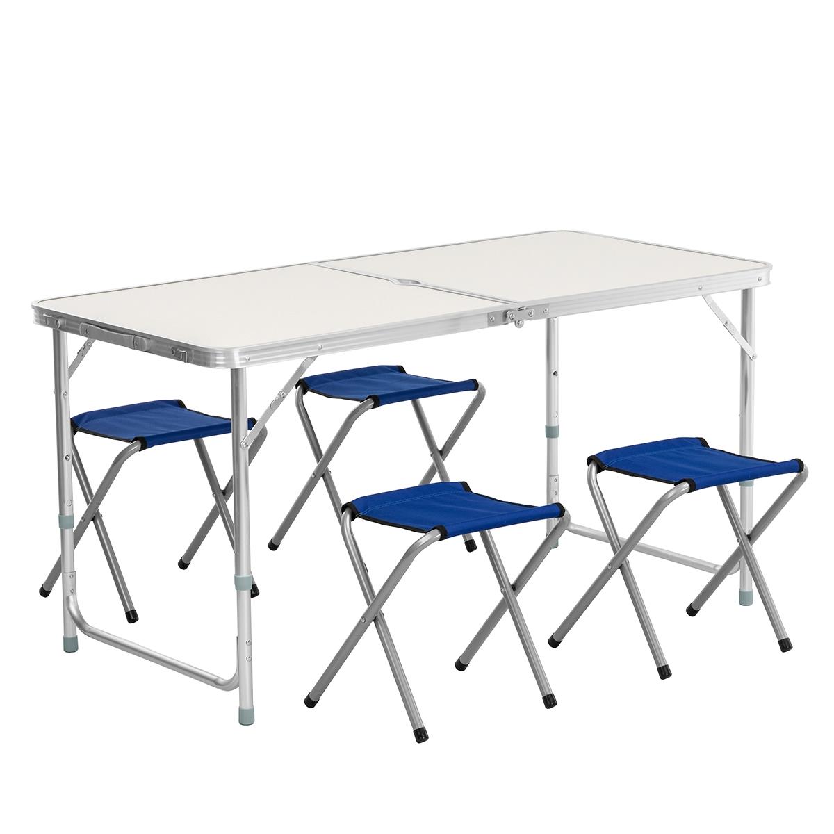 Набор мебели, стол + 4 табурета PR-HF10471-1 