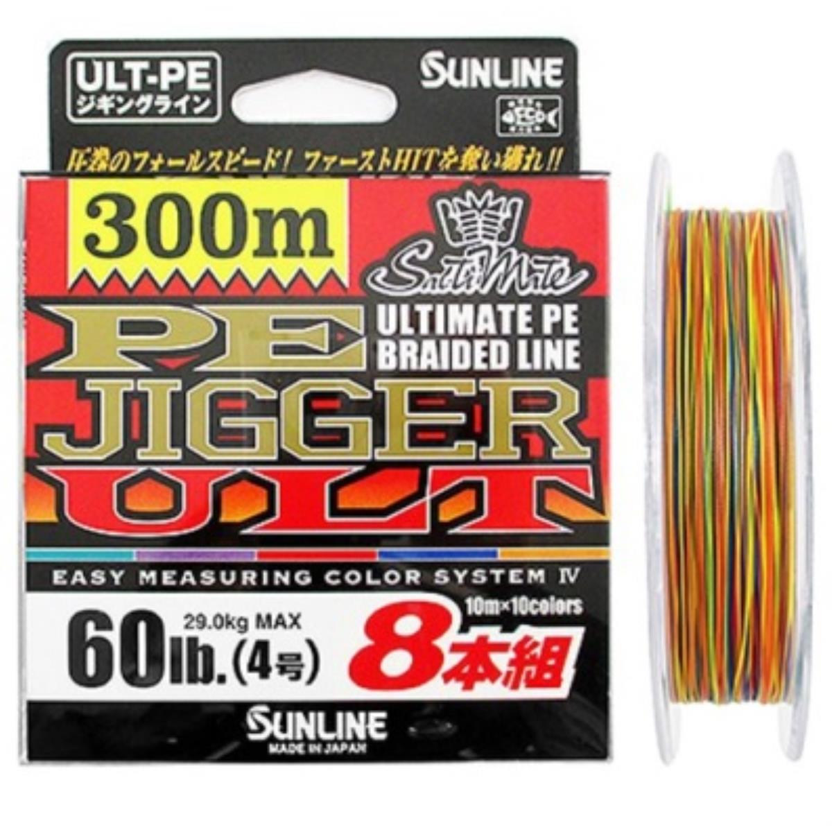 Шнур PE JIGGER ULT 300 м Sunline